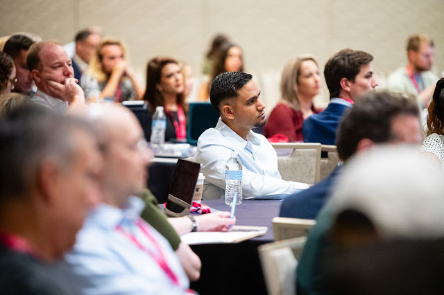 Attendees and speakers at the AI for Healthcare event